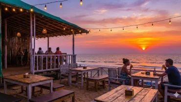 Chasing the Golden Hour: Best Beach Cafes in Goa for Sunset Views