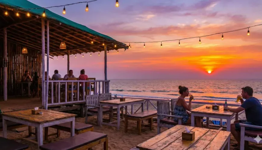Chasing the Golden Hour: Best Beach Cafes in Goa for Sunset Views