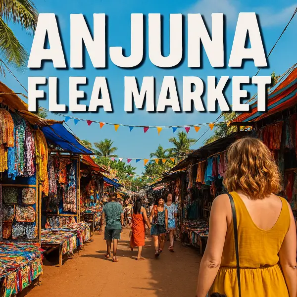 How to Reach Anjuna Flea Market