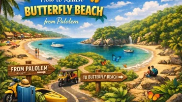 How to Reach Butterfly Beach from Palolem