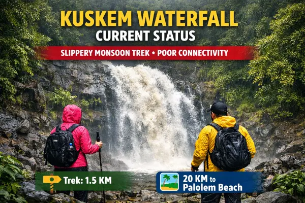 Kuskem Waterfall Current Status Today