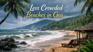 Less Crowded Beaches in Goa Today