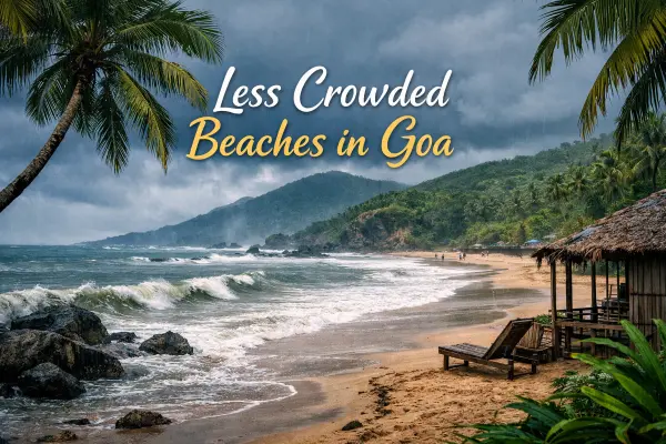 Less Crowded Beaches in Goa Today